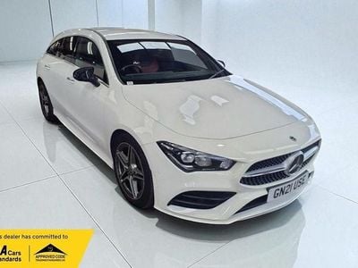 Used Mercedes CLA200 Shooting Brake AMG line 163 HP (119 kW) 2021 White Estate