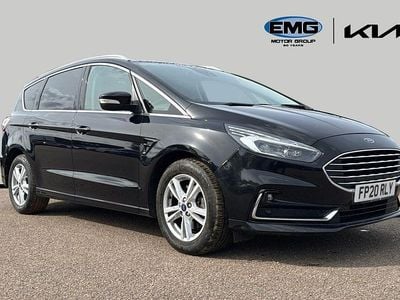 Used Ford S-MAX Titanium 150 HP (110 kW) 2020 Black MPV