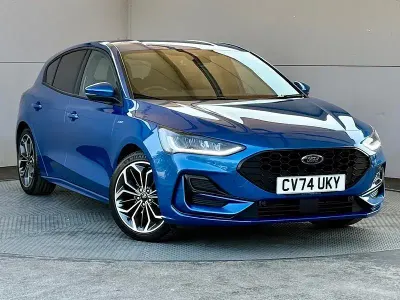 Used Ford Focus ST-Line X 125 HP (91 kW) 2025 Blue Hatchback
