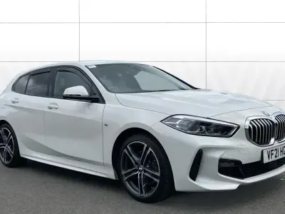 Used BMW 118 M Sport 136 HP (100 kW) 2021 White Hatchback