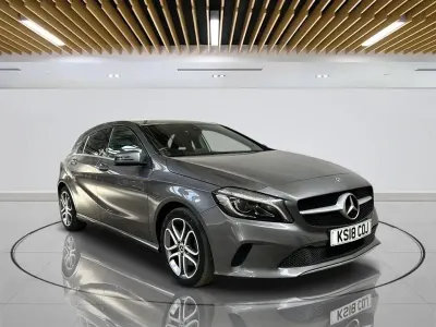 Używany Mercedes A180 Sport Edition 122 KM (89 kW) 2018 Szary Hatchback