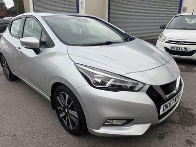 Silver Used 2017 Nissan Micra Acenta Hatchback | £7,472 (Fair price)