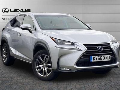 Satin silver Used 2016 Lexus NX300h Luxury Line SUV | £15,750 (Fair price)