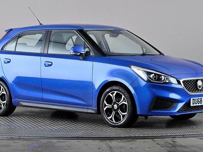 Used MG MG3 Excite 106 HP (77 kW) 2018 Blue Hatchback