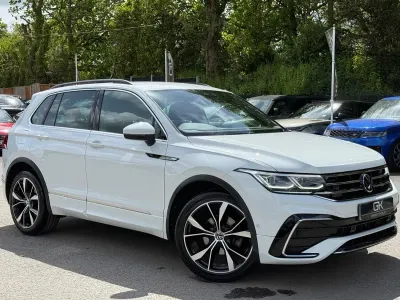 Used VW Tiguan R-line 150 HP (110 kW) 2023 White SUV
