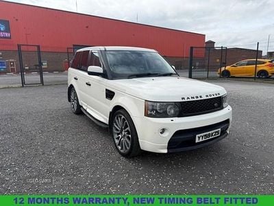 Begagnad Land Rover Range Rover Sport SE 2009 Vit SUV