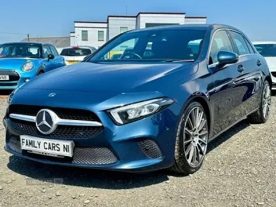 Used Mercedes A180 Executive 116 HP (85 kW) 2019 Blue Hatchback