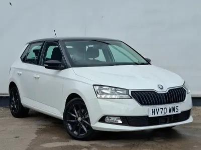 Used Skoda Fabia Colour Edition 60 HP (44 kW) 2020 White Hatchback