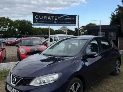 Używany Nissan Pulsar Acenta 110 KM (80 kW) 2015 Niebieski Hatchback