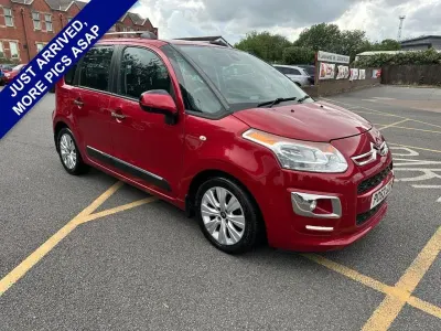 Used Citroën C3 Picasso Exclusive 90 HP (66 kW) 2013 Red MPV