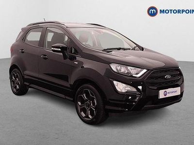 Black Used 2022 Ford Ecosport ST-Line SUV | £13,399 (Fair price)