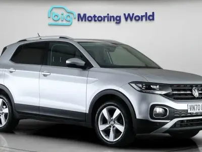 Used VW T-Cross SEL 116 HP (85 kW) 2020 Silver SUV