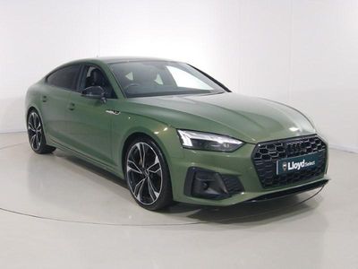 Used Audi A5 Black Edition 190 HP (139 kW) 2022 Green Coupe