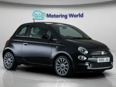 Używany Fiat 500 Dolcevita 68 KM (50 kW) 2021 Czarny Hatchback