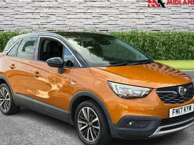 Used Vauxhall Crossland X Elite 110 HP (80 kW) 2017 Orange SUV