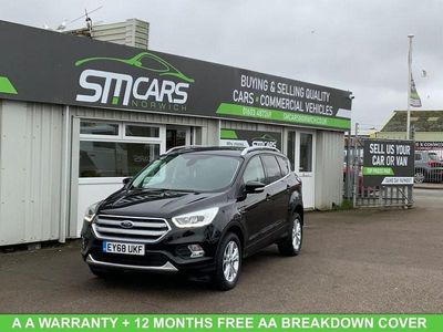 Used Ford Kuga Titanium 120 HP (88 kW) 2018 Black SUV