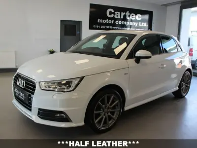 Used Audi A1 Sportback S-Line 125 HP (91 kW) 2017 White Hatchback
