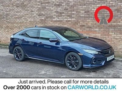 Used Honda Civic Sport 182 HP (133 kW) 2021 Blue Hatchback