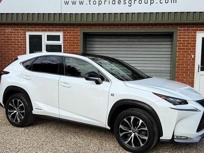 White Used 2017 Lexus NX300h Sport Line SUV | £18,999 (A bit pricey)