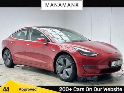 Red Used 2019 Tesla Model 3 Long Range AWD Sedan | £16,440 (Fair price)
