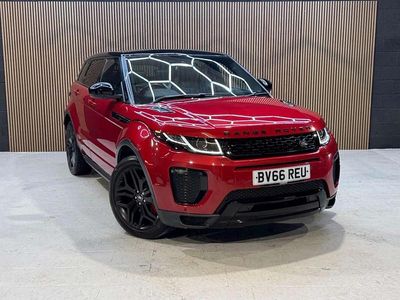 Red Used 2016 Land Rover Range Rover evoque HSE Dynamic Estate | £11,495 (Fair price)