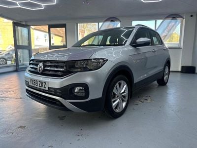 Used VW T-Cross SE 95 HP (69 kW) 2019 Silver SUV