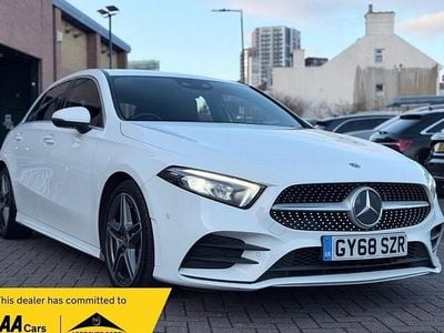 Used Mercedes A200 AMG Line Premium 2018 White Hatchback