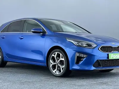 Used Kia Ceed 140 HP (102 kW) 2019 Blue Hatchback