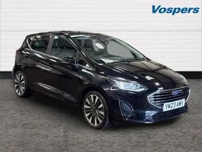 Used Ford Fiesta Titanium X 99 HP (72 kW) 2023 Black Hatchback