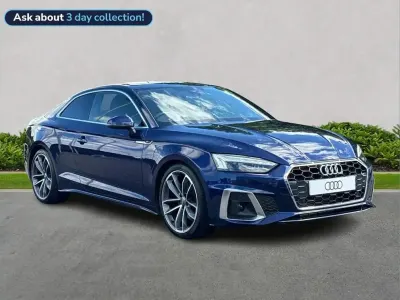 Używany Audi A5 S-Line 187 KM (137 kW) 2020 Niebieski Coupe