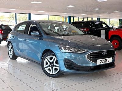 Blue Used 2022 Ford Focus Trend Hatchback | £13,289 (Fair price)