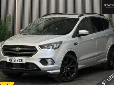 Used Ford Kuga ST-Line X 150 HP (110 kW) 2018 Silver SUV