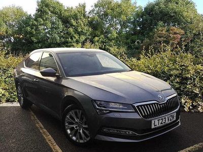 Used Skoda Superb SE L 160 HP (117 kW) 2023 Graphite grey metallic Hatchback