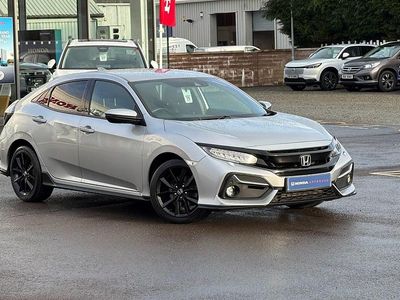 Used Honda Civic Sport 182 HP (133 kW) 2021 Silver Hatchback