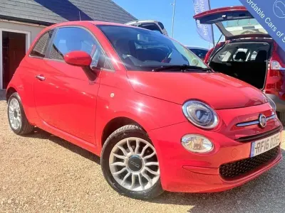 Used Fiat 500 Pop Star 69 HP (50 kW) 2016 Pink Hatchback