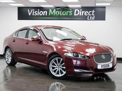 Red Used 2013 Jaguar XF Premium Luxury Sedan | £4,470 (Fair price)