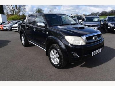 Used Toyota HiLux 171 HP (125 kW) 2010 Black Pickup