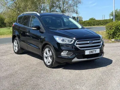 Second-hand Ford Kuga Titanium X 120 CP (88 kW) 2018 Negru SUV