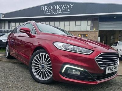 Red Used 2019 Ford Mondeo Titanium Estate | £7,690 (Fair price)
