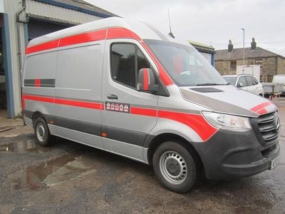 Used Mercedes Sprinter 163 HP (119 kW) 2020 Silver Van