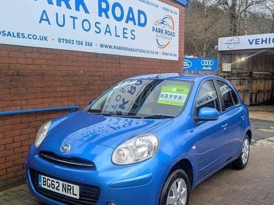 Used Nissan Micra Acenta 2012 Blue Hatchback