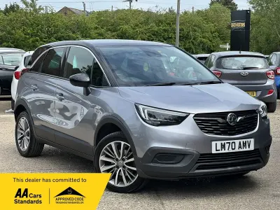 Used Vauxhall Crossland X 110 HP (80 kW) 2020 Grey SUV