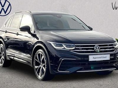 Black Used 2022 VW Tiguan R-line SUV | £24,944 (Fair price)