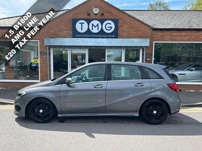 Grey Used 2016 Mercedes B180 AMG line MPV | £9,995 (Expensive)