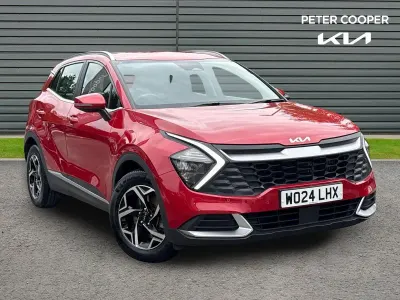 Begagnad Kia Sportage 157 HK (115 kW) 2024 Röd SUV