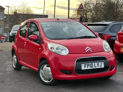 Begagnad Citroën C1 VTR Sport 68 HK (50 kW) 2010 Röd Halvkombi