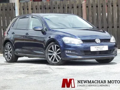 Used VW Golf VII Match 120 HP (88 kW) 2015 Blue Hatchback