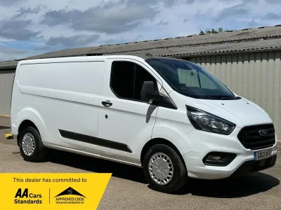 Used Ford Transit Custom Trend 130 HP (95 kW) 2021 White Van