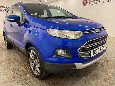 Used Ford Ecosport Titanium 95 HP (69 kW) 2016 Blue SUV