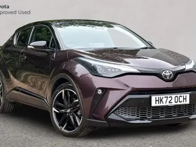 Used Toyota C-HR Sport 184 HP (135 kW) 2022 Deep amethyst bitone SUV